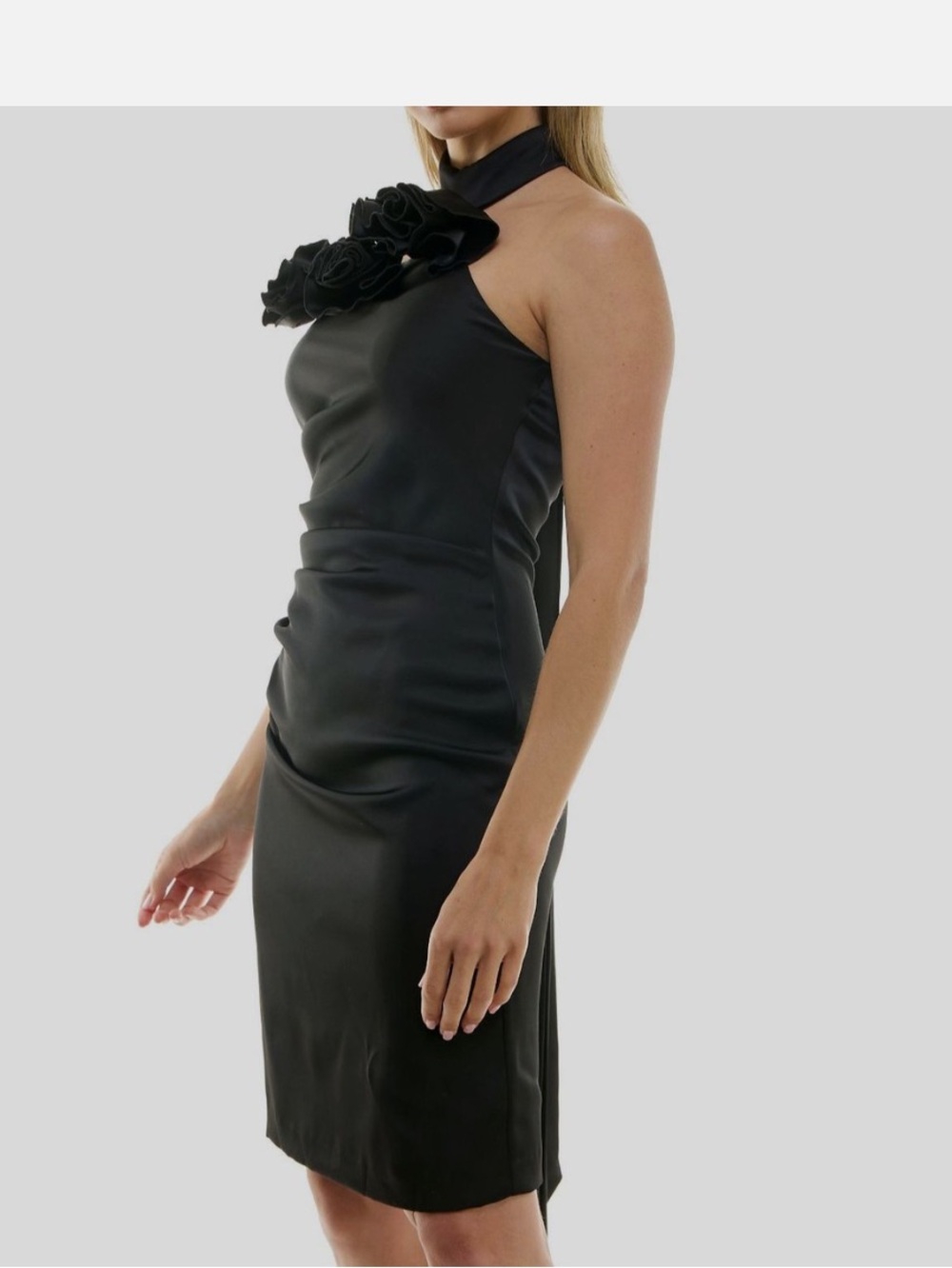 New Taylor Black Halter
Sheath Dress Size 16